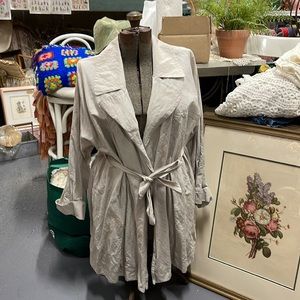 J.Jill Lightweight Trench Coat